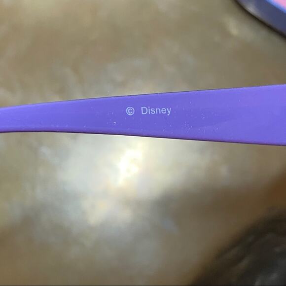 DISNEY Frozen Girls Child Sunglasses New! Case Anna Elsa Purple Blue Pink Signed - Picture 4 of 8